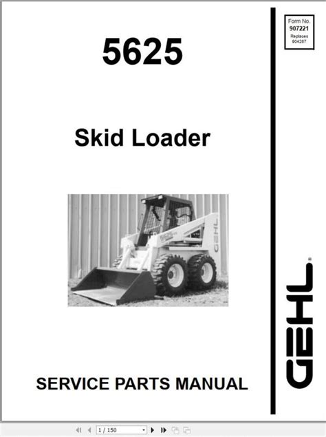 5625 gehl skid steer|gehl 5625 parts manual.